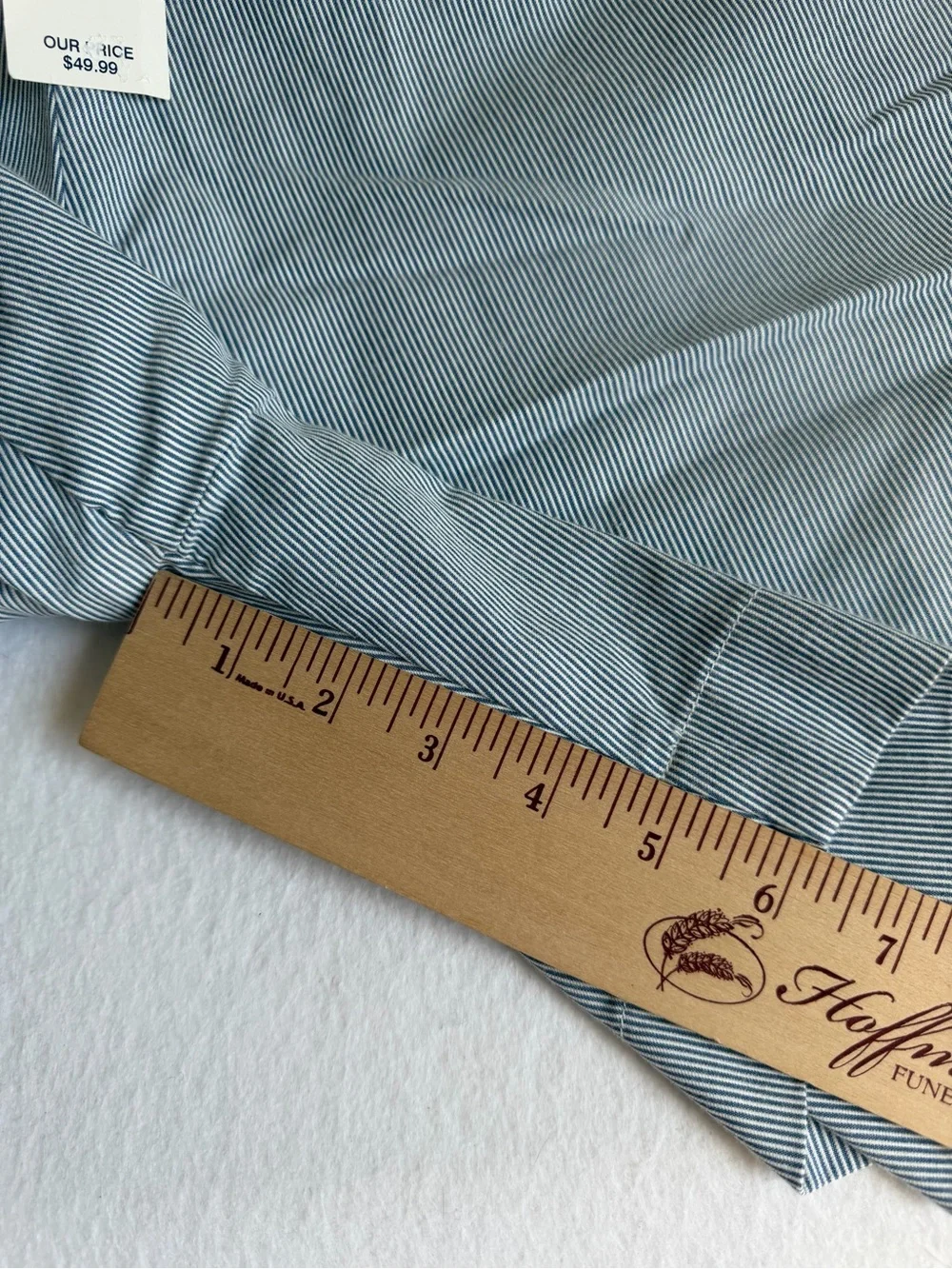 Polo Ralph Lauren Classic Fit 6” Seersucker Shorts Blue White NWT Men’s 40